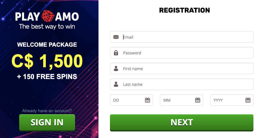 Playamo Registration CA